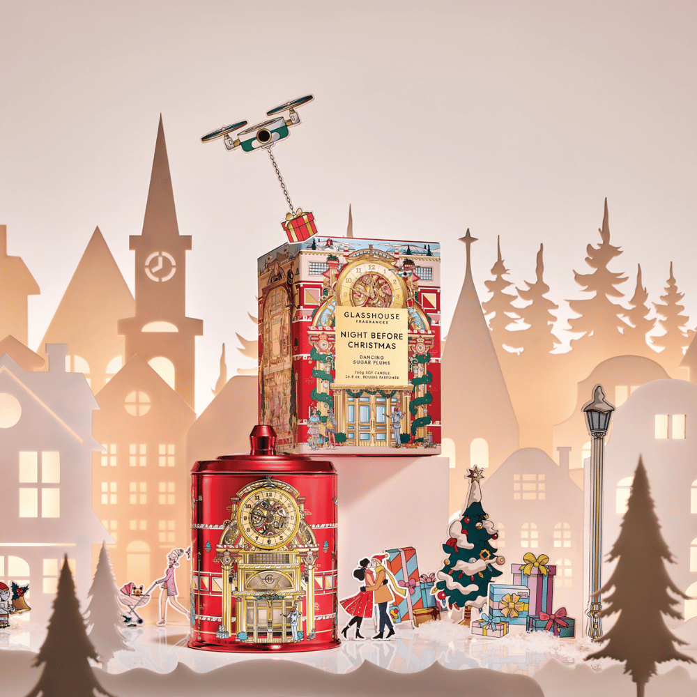 Night Before Christmas Candle 760g