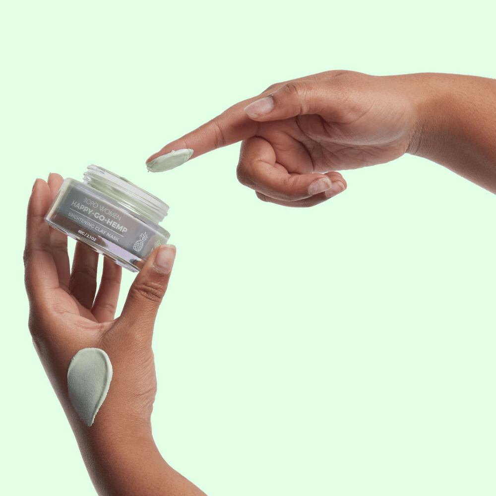 Bopo Women Happy-Go-Hemp Clay Mask