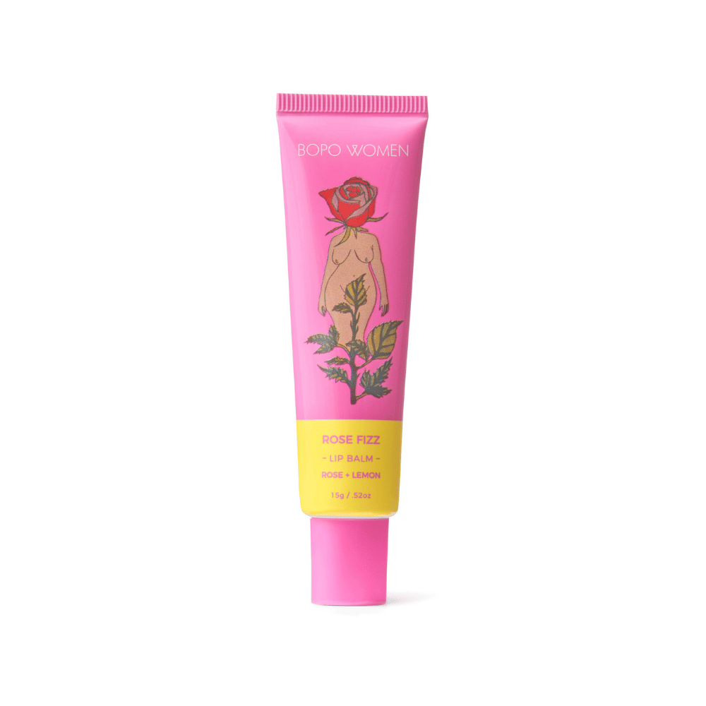 Bopo Women Rose Fizz Lip Balm