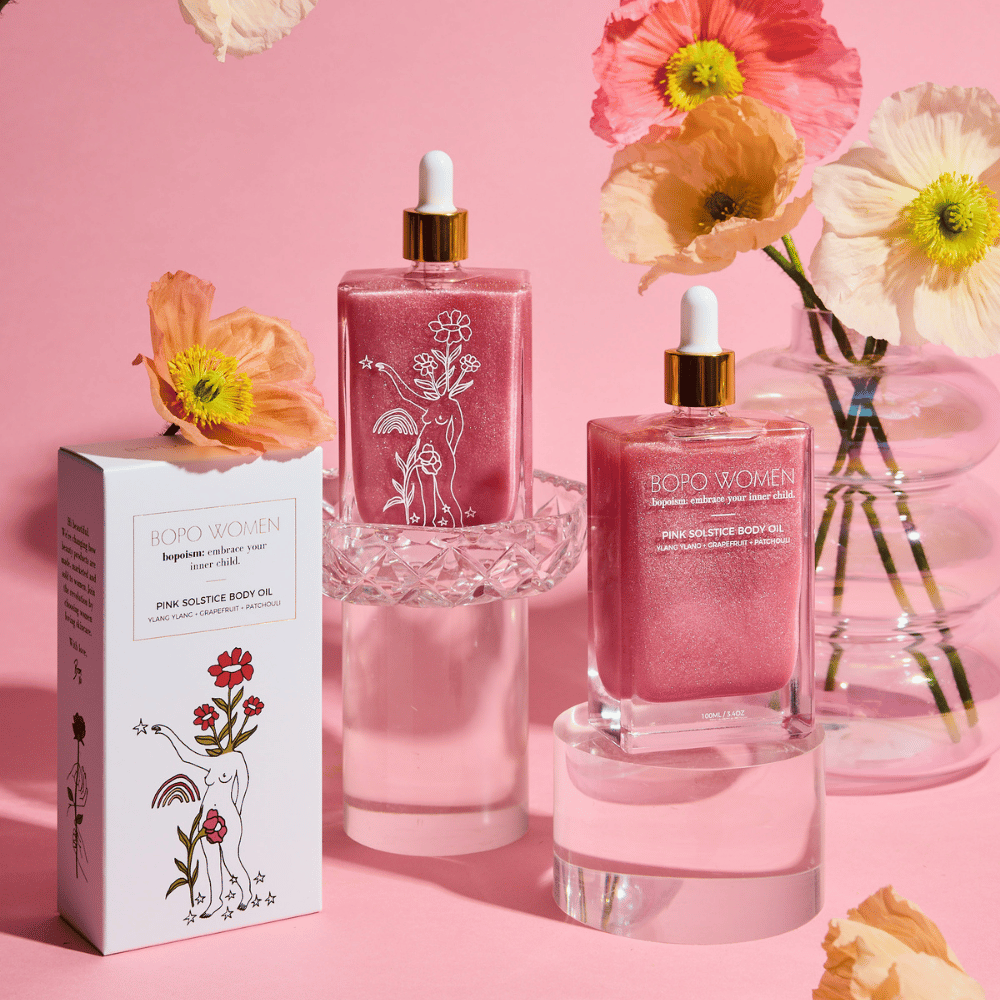 Bopo Women Body Oil - Pink Solstice