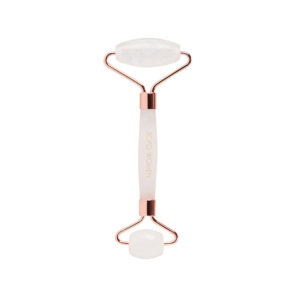 Bopo Women Facial Roller -  Clear Quartz