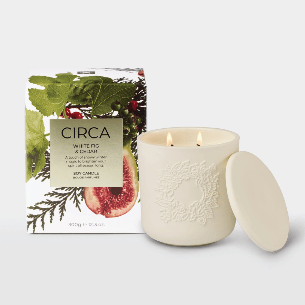Circa White Fig & Cedar Soy Candle