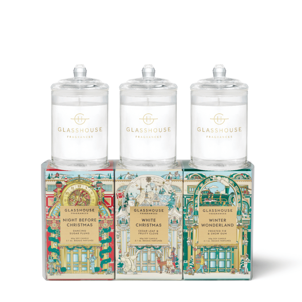 Christmas Candle Trio