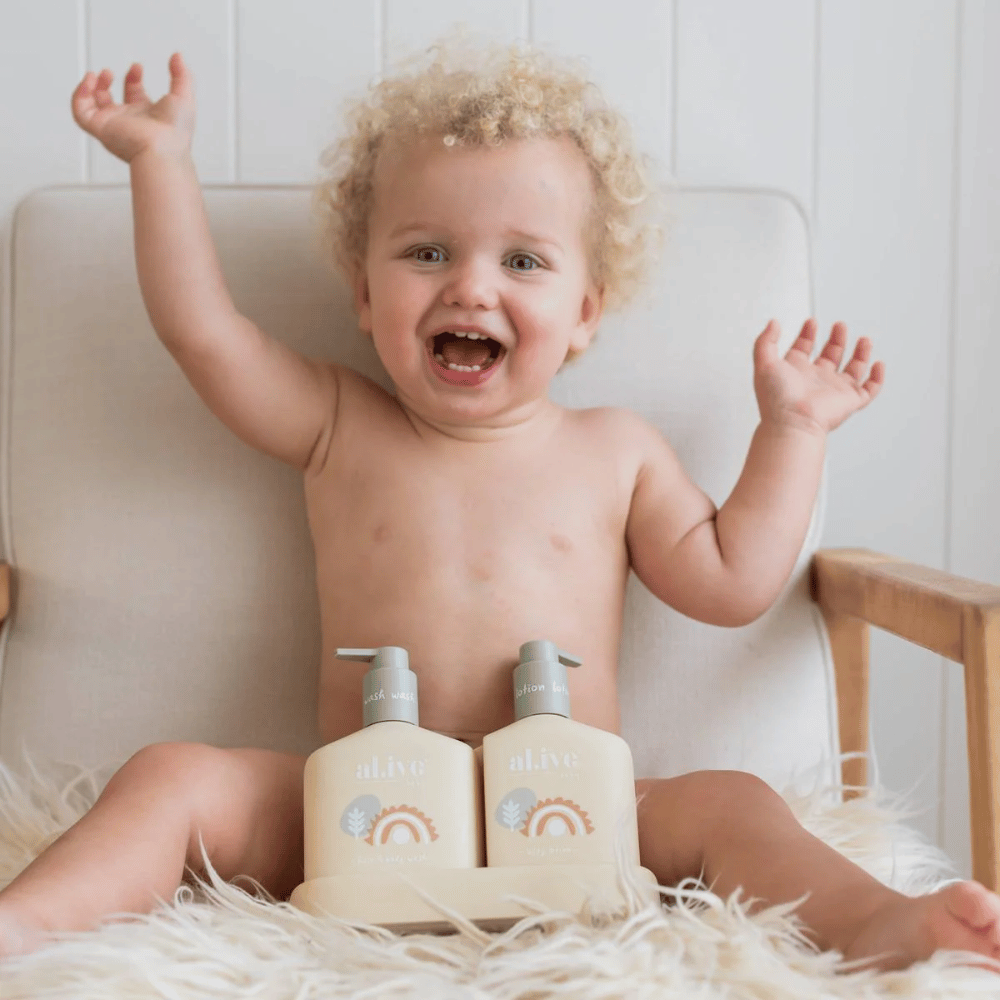 Al.ive Body Baby Hair &amp; Body Duo Gentle Pear