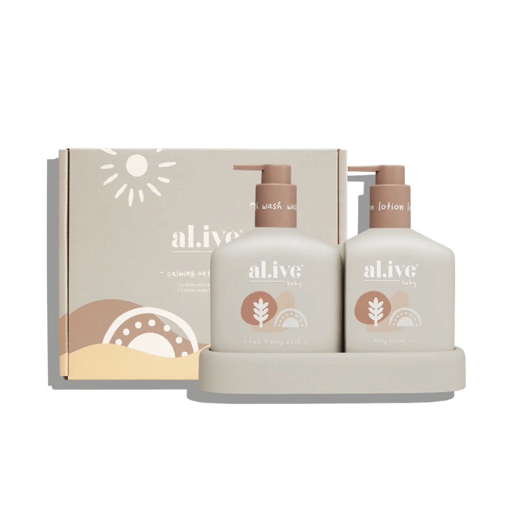 Al.ive Body Baby Hair &amp; Body Duo Calming Oatmeal