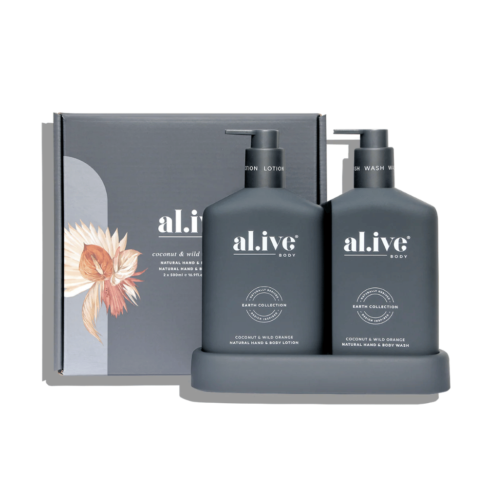 Al.ive Body Wash & Lotion Duo - Coconut & Wild Orange
