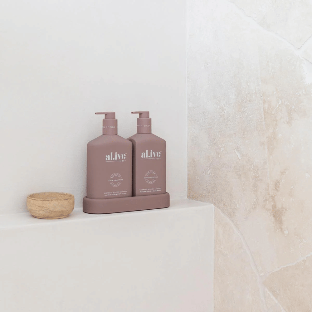 Al.ive Body Wash &amp; Lotion Duo - Raspberry Blossom &amp; Juniper