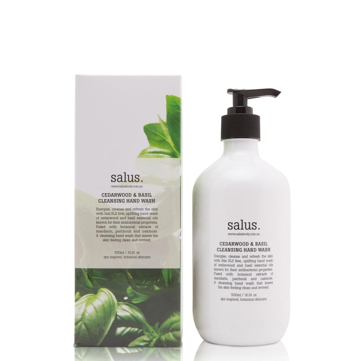 Cedarwood &amp; Basil Cleansing Hand Wash (500ml)